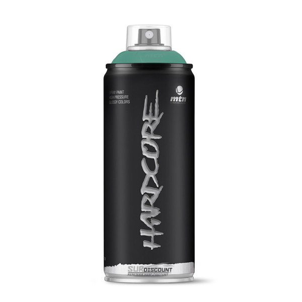 Bombe de peinture Hardcore MTN - Vert chirurgical pas cher
