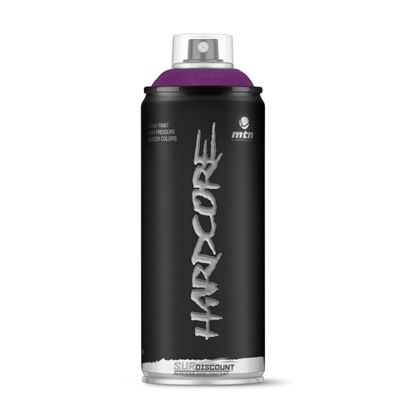 Bombe de peinture Hardcore MTN - Violet tube pas cher