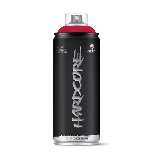 Bombe de peinture Hardcore MTN - Rouge madrid pas cher