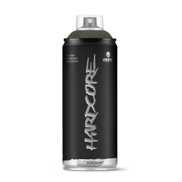 Bombe de peinture Hardcore MTN - Vert Forêt pas cher