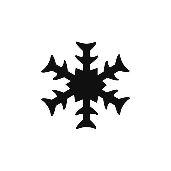Perforatrice - Forme de flocon de neige - Loisirs créatifs, scrapbooking, carterie