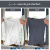 Teinture textile - Tout-en-un - Vêtements - Tissus - Gris charbon - 3 x 350g - Haute couture
