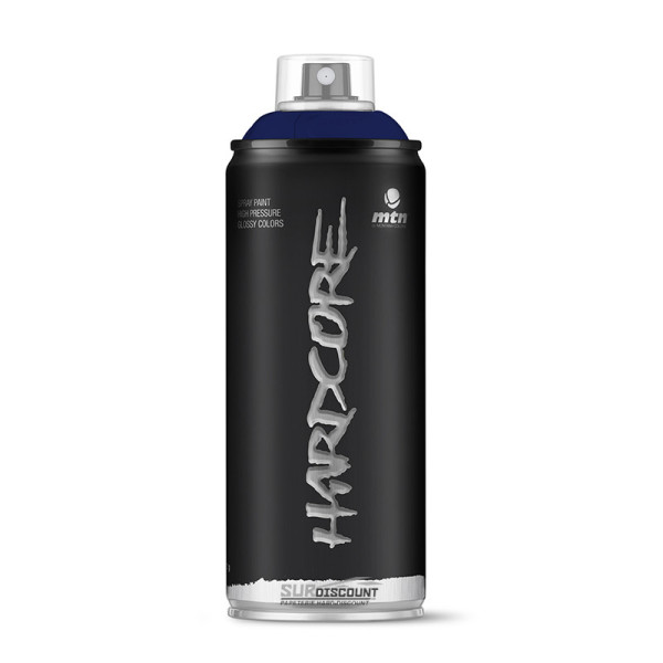 Bombe de peinture Hardcore MTN - Bleu univers pas cher