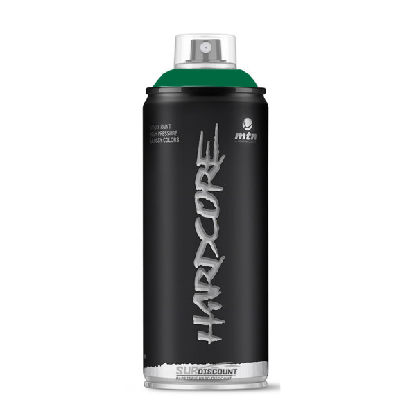 Bombe de peinture Hardcore MTN - Vert reggae pas cher