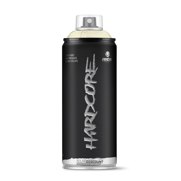 Bombe de peinture Hardcore MTN - Blanc punchineli pas cher