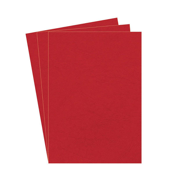 couverture-reliure-grain-cuir-rouge-fellowes-nuancier