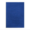 couverture-reliure-grain-cuir-bleu-fellowes-détail