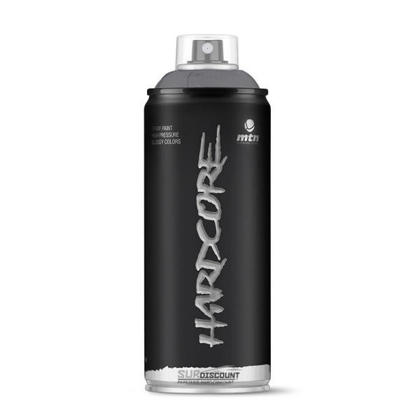 Bombe de peinture Hardcore MTN - Gris ripley pas cher