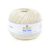 photo - Pelote de laine - 100% coton - Ecru - DMC - Petra - Longues fibres