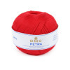 photo - Pelote de laine - 100% coton - Rouge - 5321 - DMC - Petra - Grosseur 5