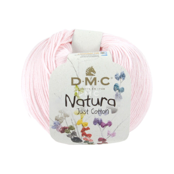 photo - Pelote - 100% coton - Rose layette - N06 - DMC - Natura Just Cotton - Tricot - Crochet