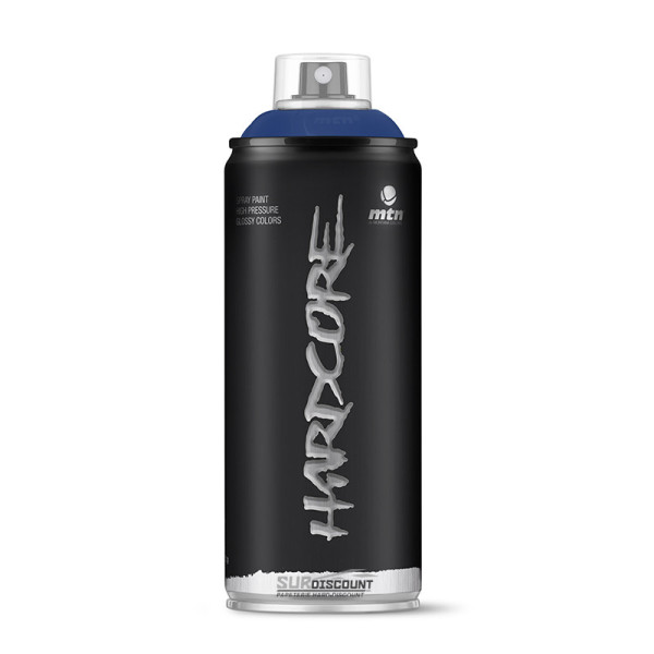 Bombe de peinture Hardcore MTN - Bleu outre mer pas cher