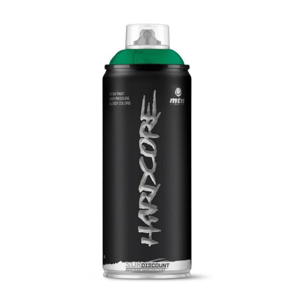 Bombe de peinture Hardcore MTN - Vert amazone pas cher
