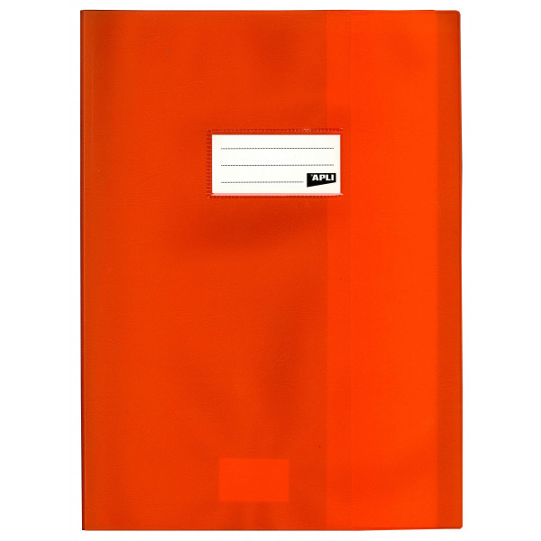 Protège cahier - 24x32 cm - Orange - Apli