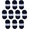 photo - 10 pelotes - 100% acrylique - Marine - 971 - 50g - 140m - DMC - Knitty 4 - Tricot