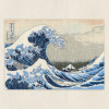 Kit point de croix - Canevas - DMC - La grande vague - Toile, fils, aiguilles