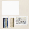 Kit point de croix - Canevas - DMC - La grande vague - Toile, fils, aiguilles