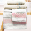 Serviette de toilette - Ecru - 50x100 cm - A broder et personnaliser - DMC