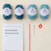 Kit crochet - Dessous de verre façon mandala - DMC - Débutant - Laine, crochet