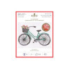 photo - Kit broderie - Bicyclette - DMC - Toile, aiguille et fils - Niveau avancé