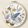 Kit point de croix - Canevas - DMC - Colibri - Toile, fils, aiguilles, tambour