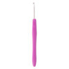 photo - Crochet en acier - 4mm - 17cm longueur - Poignée silicone - DMC