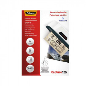 pochettes-plastifier-A4-125µ-fellowes