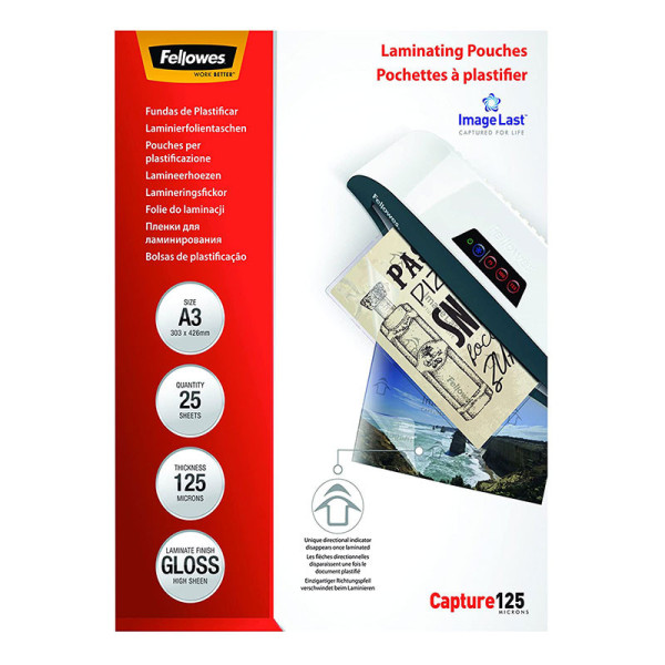 pochettes-plastifier-A3-x25-125µ-fellowes