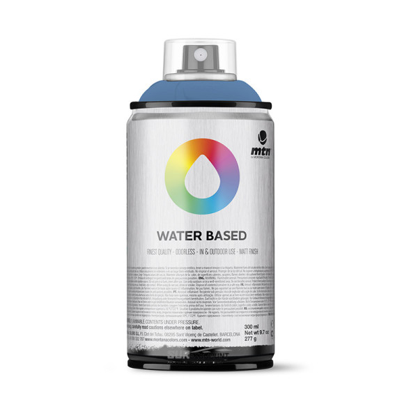 Bombe de peinture MTN water based - bleu cobalt clair pas cher