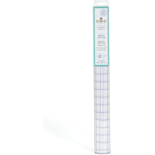Toile à broder tire-fils - 100% coton - 10F/cm - 38,1x45,7cm - DMC