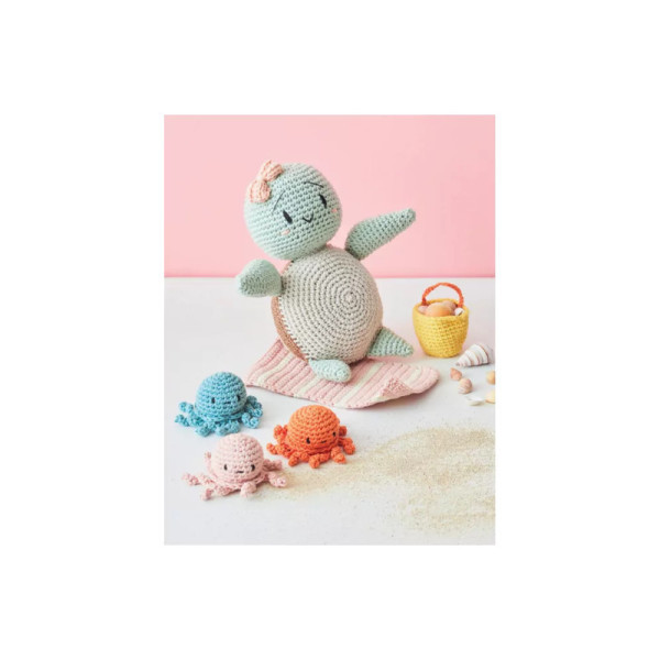 Livre - Poupées et amigurimis de la mer au crochet - 30 personnages et accessoires