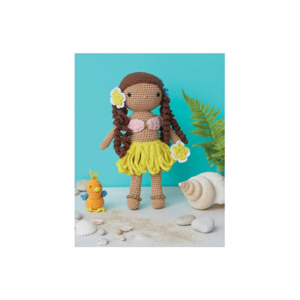 Livre - Poupées et amigurimis de la mer au crochet - 30 personnages et accessoires