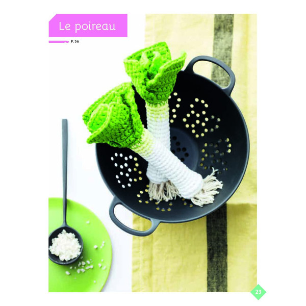 Livre - Adorable dinette - Atelier crochet - Marie Clesse de So Croch - Mango éditions
