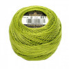 photo - Fil à broder - Vert criquet - 581 - Coton perlé - Pelote - DMC - Broderie - Crochet