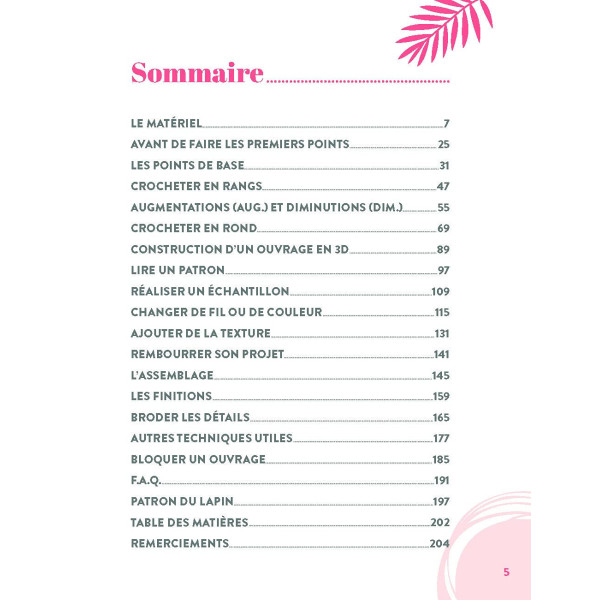 Livre - Je débute le crochet - Bases et techniques pour apprendre et progresser