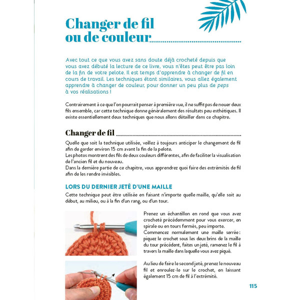Livre - Je débute le crochet - Bases et techniques pour apprendre et progresser