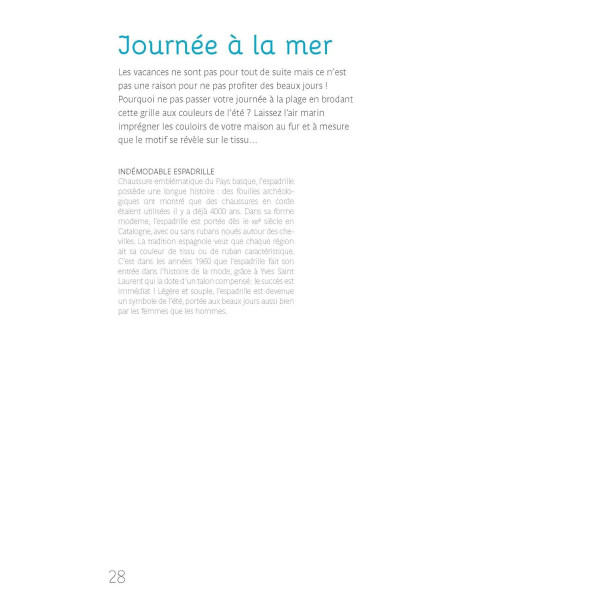 Livre - Bord de mer - Broderie - Point de croix - Mer, bateaux - Mango éditions