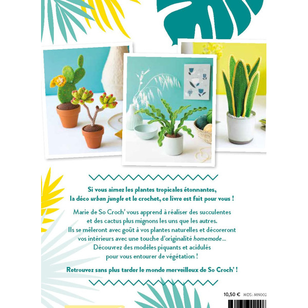 Livre - Adorable jungle - Atelier crochet - Marie Clesse de So Croch - Mango éditions