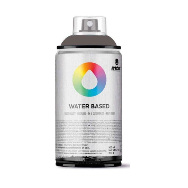 Bombe de peinture MTN water based - gris chaud profond pas cher