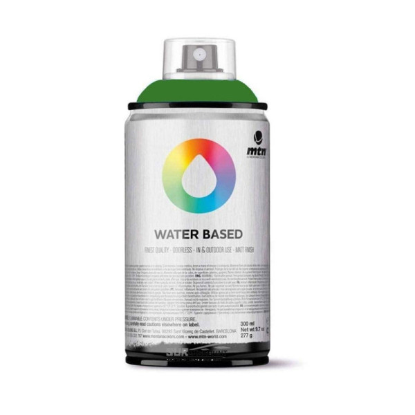 Bombe de peinture MTN water based - jaune vert brillant foncé pas cher