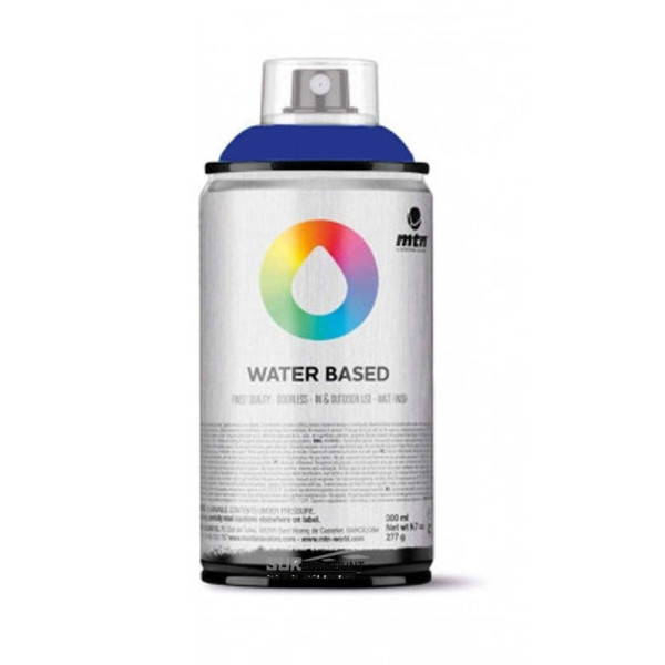 Bombe de peinture MTN water based - bleu primaire foncé pas cher