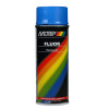 Bombe de peinture - bleu fluo - Motip pas cher