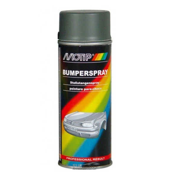 Bombe de peinture pare choc - anthracite - Motip pas cher