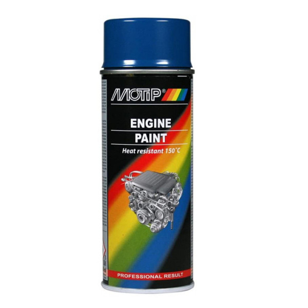 photo-Bombe de peinture moteur - bleu - Motip