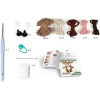 Kit créatif - Crochet - Biche Oh ma biche - Accessoires inclus - Graine créative