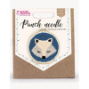 Kit créatif - Punch needle - Renard - 20cm diamètre - Accessoires inclus - Graine créative