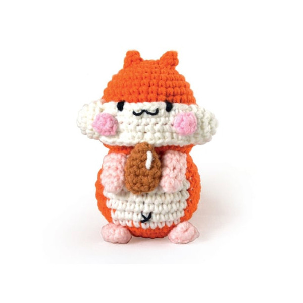 Kit crochet - Pochi le Hamster - Amigurumei - Accessoires inclus - Graine créative