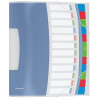 Trieur - 12 Touches - Translucide - Multicouleurs - Esselte pas cher
