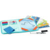 Jeux et dessins pour enfant - Malette de voyage - Ardoise effaçable - Maped - Travel board