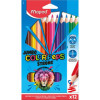 photo-12 crayons de couleur - Large - Coloriage - Très résistants - Maped - Color'Peps Strong